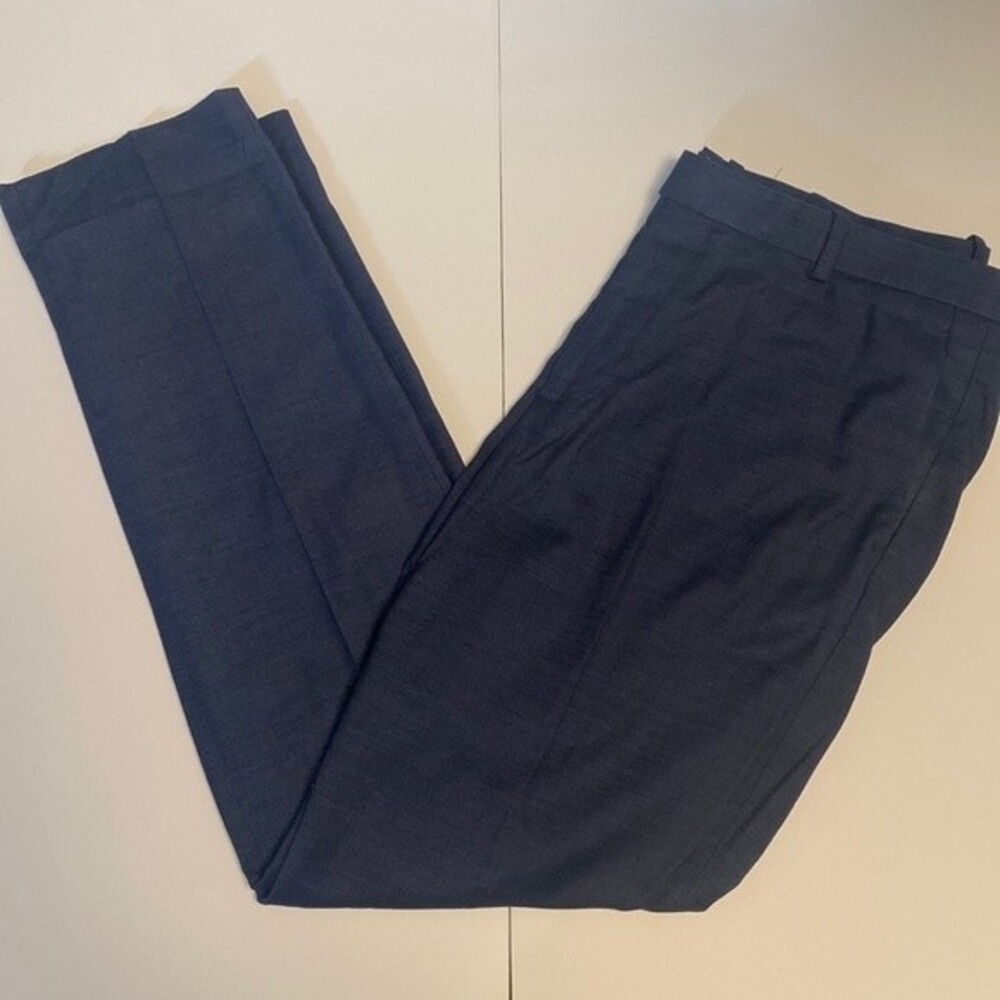 H&M Flat Front Navy Slacks 36R